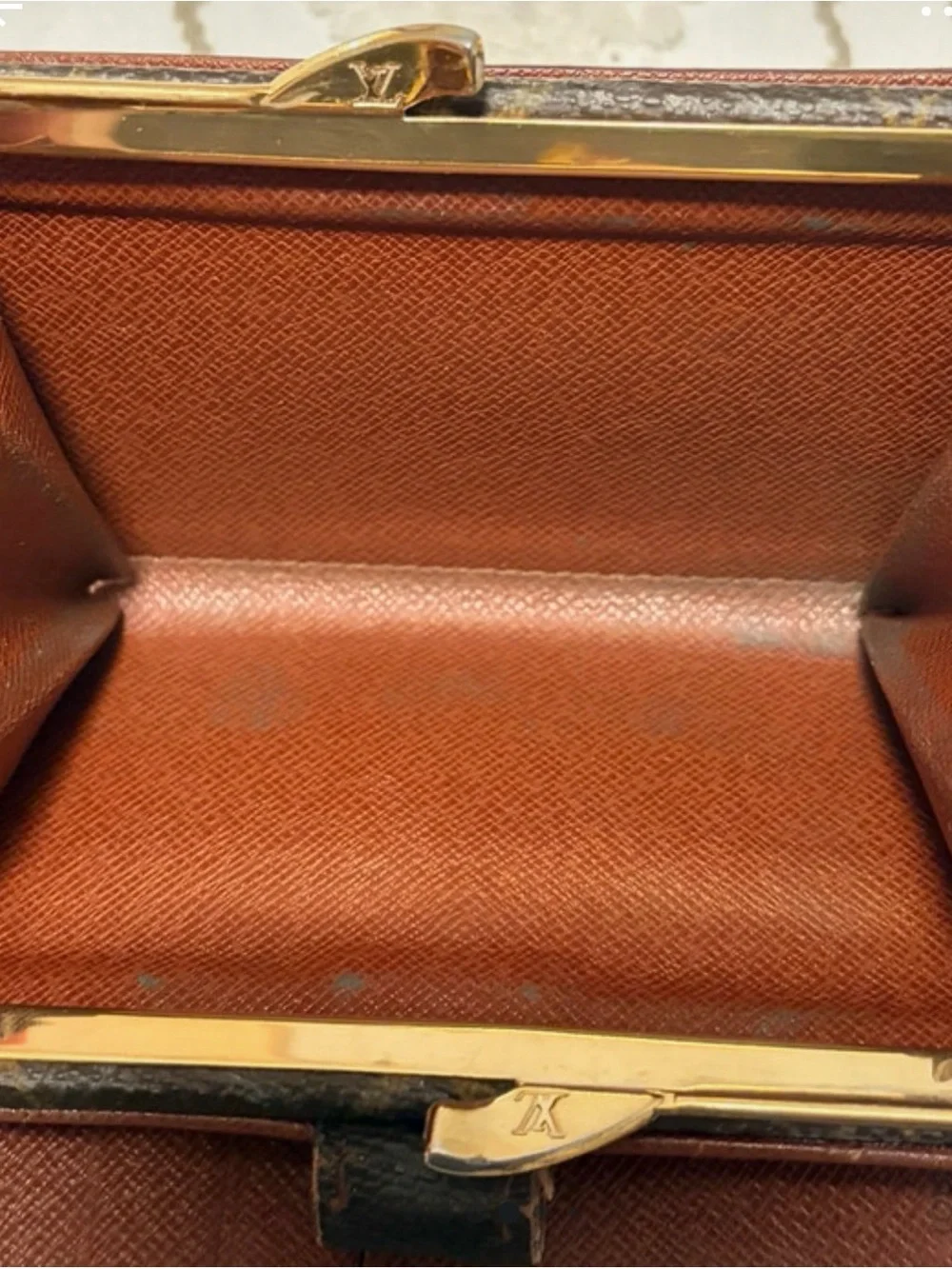 LV Monogram Porte Monnaie Viennois Bifold Wallet
